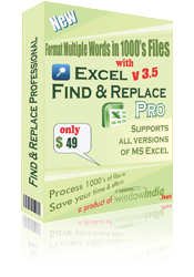 Excel Find and Replace Professional 3.5.2