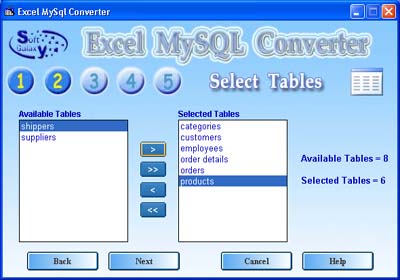 Excel MySQL Conversion software 3.0