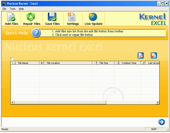 Excel Recovery Software 7.05.01