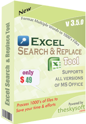 Excel Search and Replace Tool 3.5.0