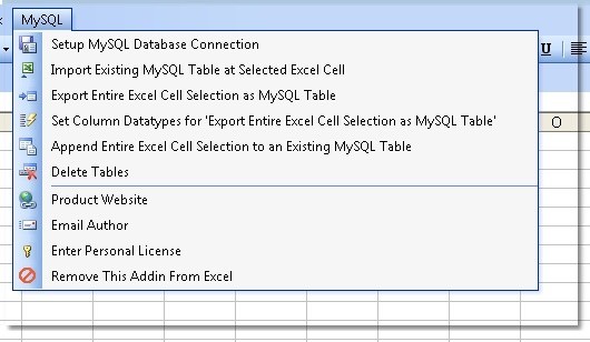 Excel to MySQL Import 1.3