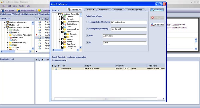 Exchange Disaster Recovery Software 12.08.01