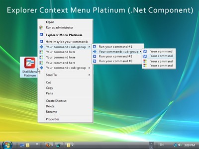 Explorer Context Menu Platinum (.Net Component) 4.20