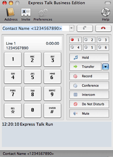 Express Talk Free VoIP Softphone for Mac 4.04