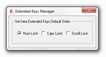 Extended Keys Manager 1.0