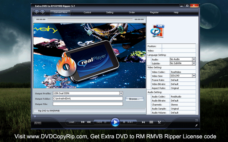 Extra DVD to RM RMVB Ripper 8.24