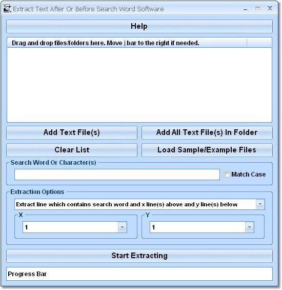 Extract Text After Or Before Search Word Software 7.0