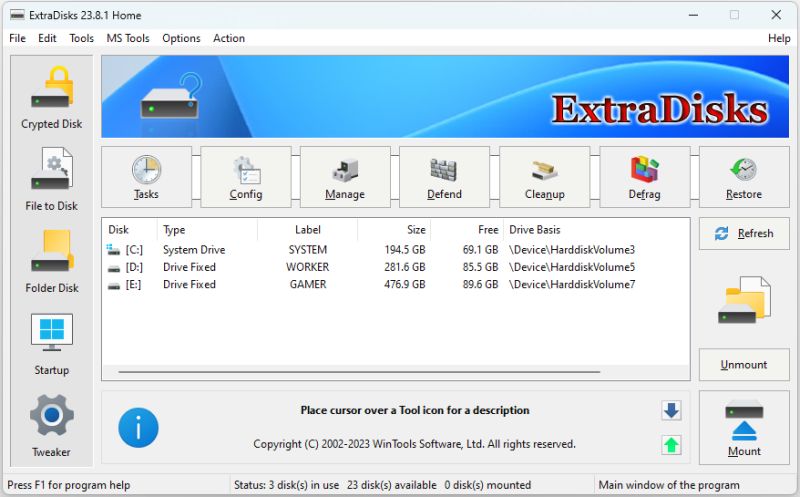 ExtraDisks Home 24.3.1