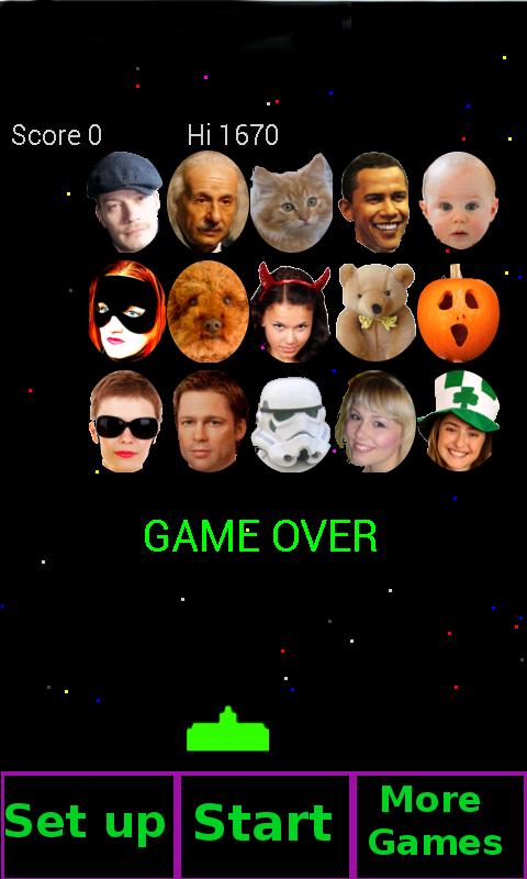 Face Invaders Pro,Pie ya mates 1.0