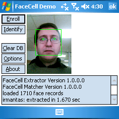 FaceCell EDK Trial 1.1