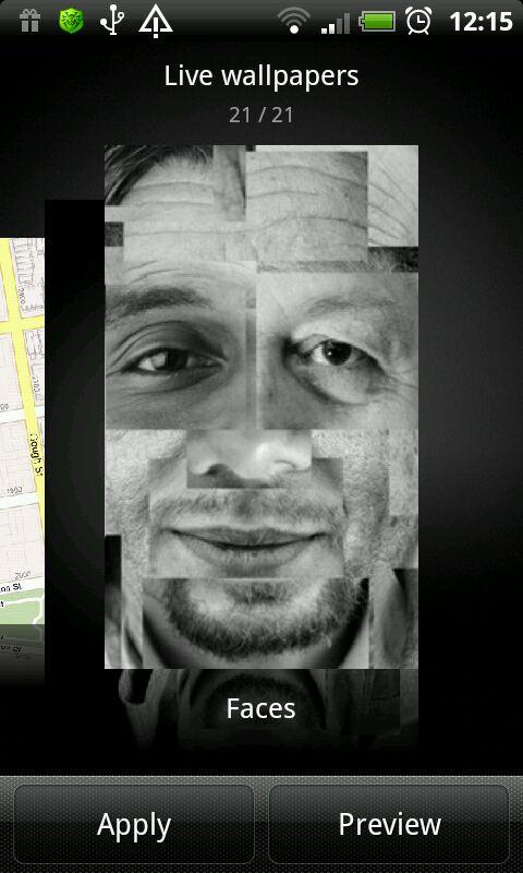 Faces Live Wallpaper 1.0