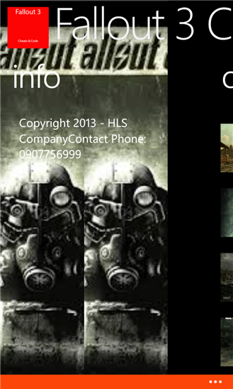 Fallout 3 Cheats & Code 1.0.0.0