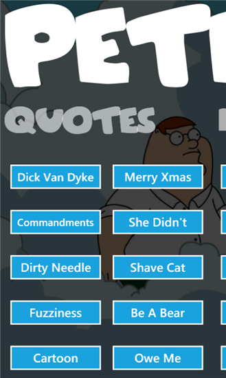 Family Guy - Peter Griffin Soundboard 1.2.0.0