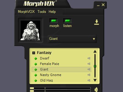 Fantasy Voices - MorphVOX Add-on 1.3.2