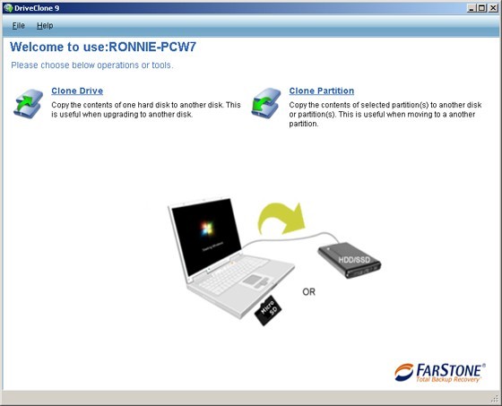 FarStone DriveClone 9.03