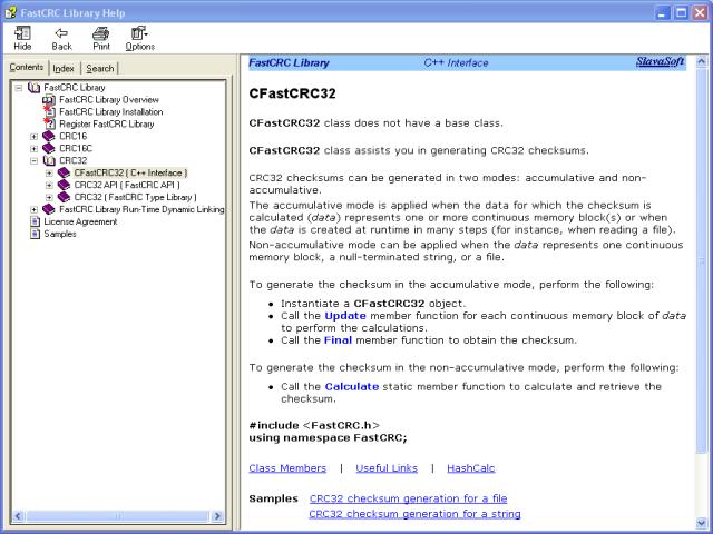 FastCRC Library 1.51