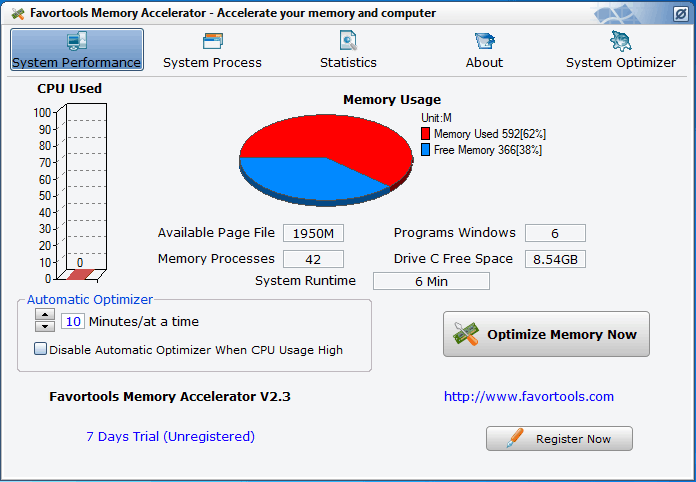 Favortools Memory Accelerator 2.3
