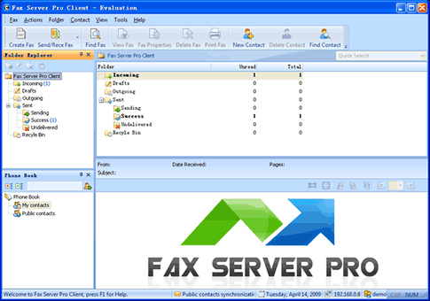 Fax Server Pro 9.9.1009