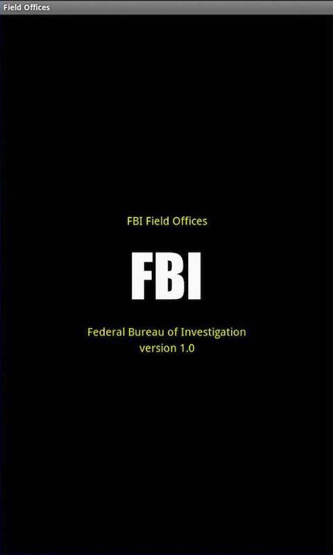 FBI Field Offices for Tablets 1.2