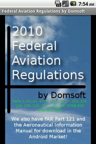 Federal Aviation Regulations 3.0