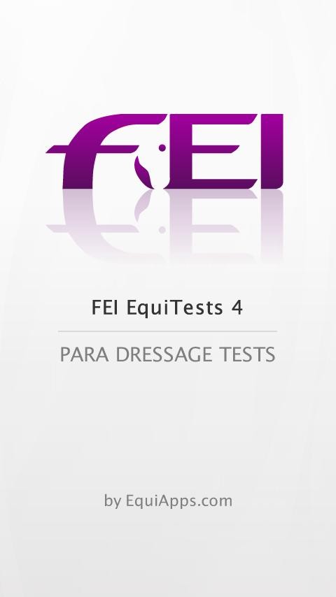 FEI EquiTests 4 - Para 3.0.0