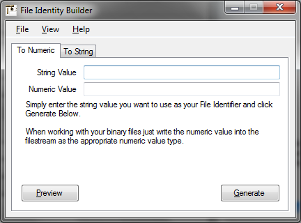 File Identity Builder 2.0
