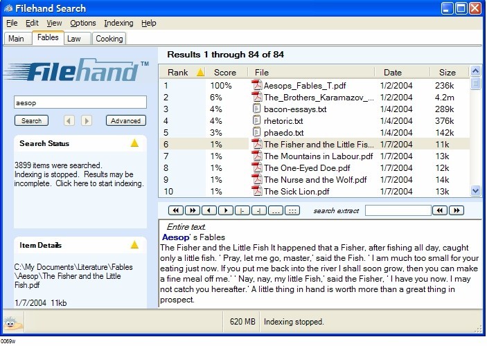 Filehand Search 3.0
