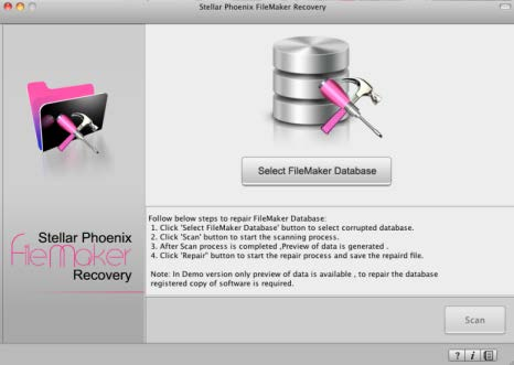 filemaker database recovery(Mac) 2.0