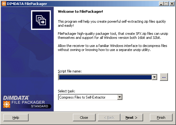 FilePackager Standard V 5.0