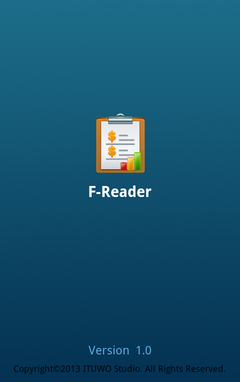 Finance reports reader 1.0