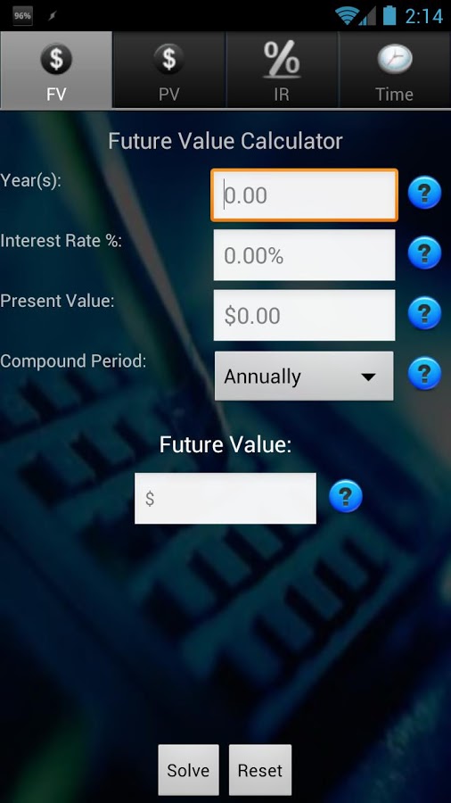 Finance TVM Calculator 1.0