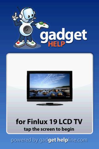 Finlux 19 LCD TV - Gadget Help 1.0