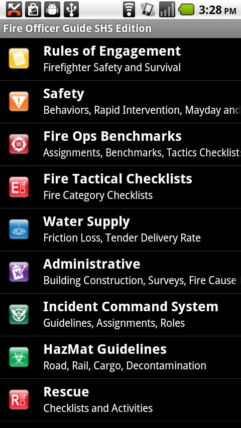 Fire Officer Field Guide SHS 1.5