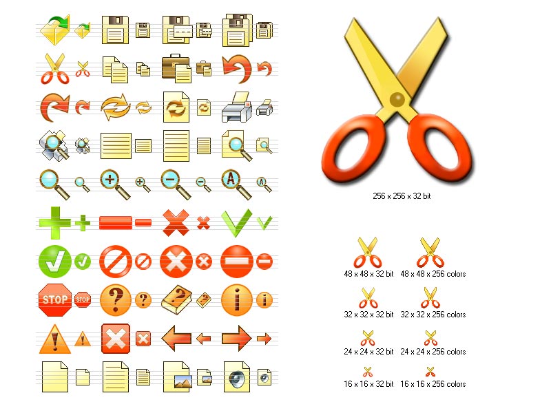 Fire Toolbar Icons 2007.2