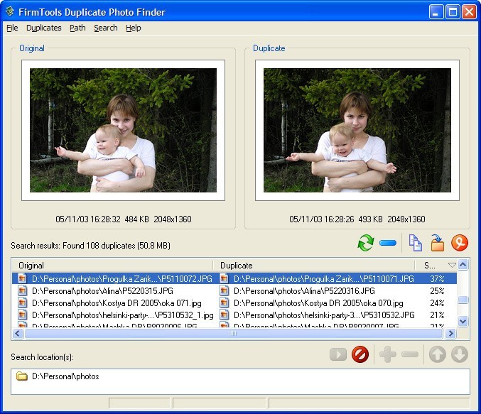 FirmTools Duplicate Photo Finder 1.0