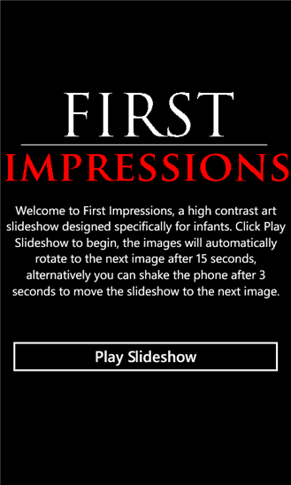 First Impressions 1.0.0.0