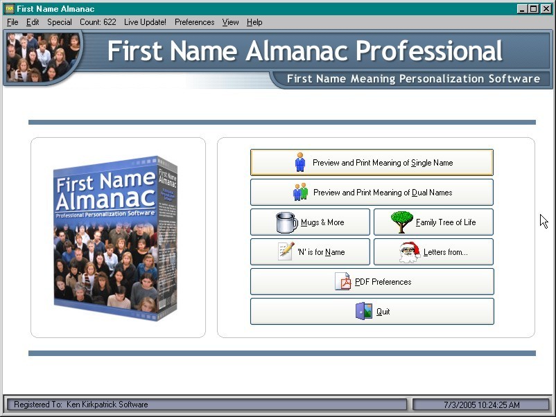 First Name Almanac 11.0