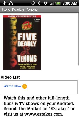 Five Deadly Venoms Movie 2.2.7
