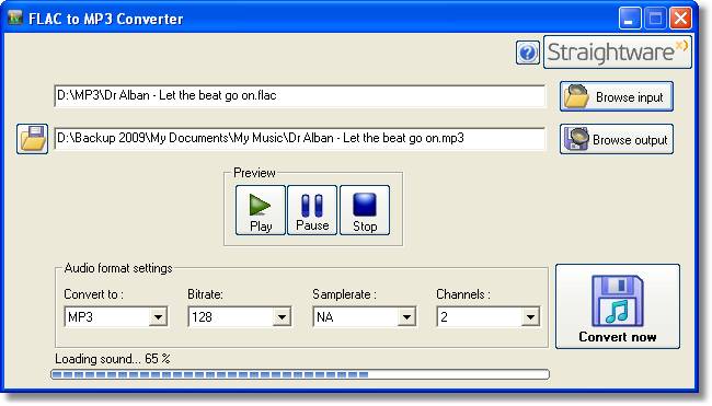 Flac to MP3 Converter Pro 1.3