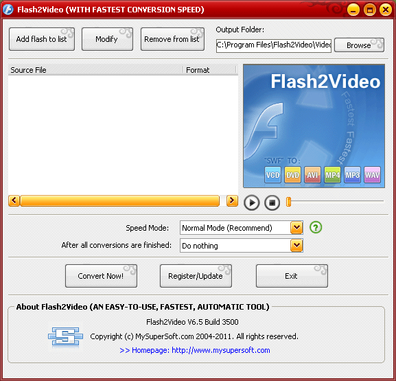 Flash2Video 6.6