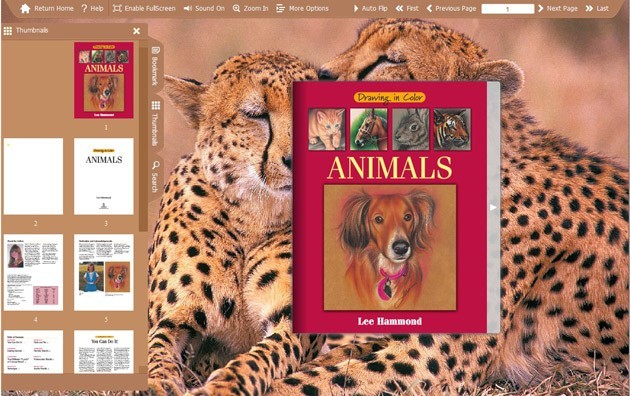 Flash Catalog Templates Animal Love 1.0
