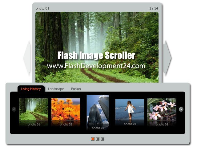 Flash Image Scroller 1.0.0