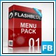 FlashBlue Menu Pack 1