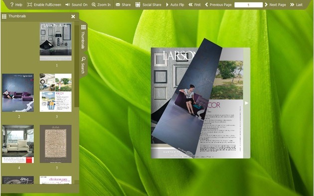 FlashBook Templates for Leaf Style 1.0