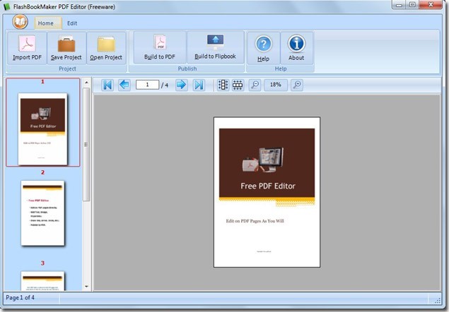 FlashBookMaker PDF Editor 2.6