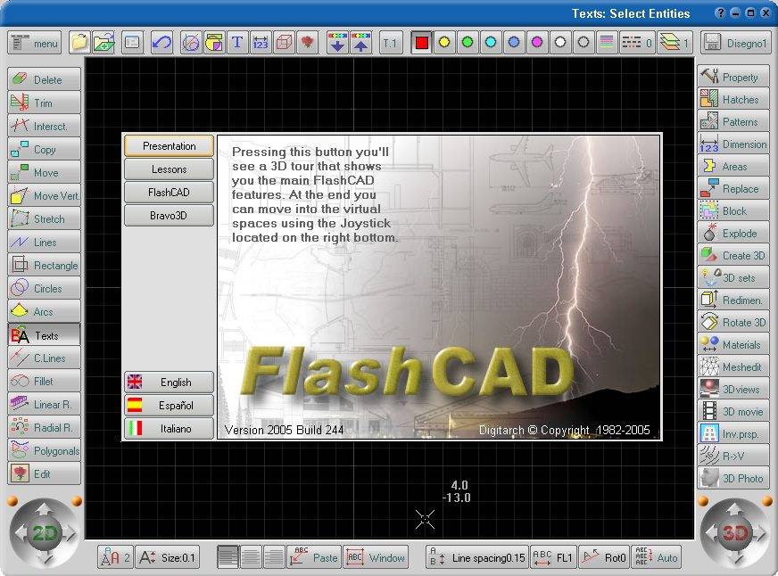FlashCAD 2005 Build 244