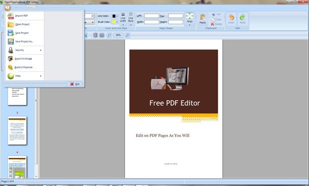 FlashFlippingBook PDF Editor 1.0