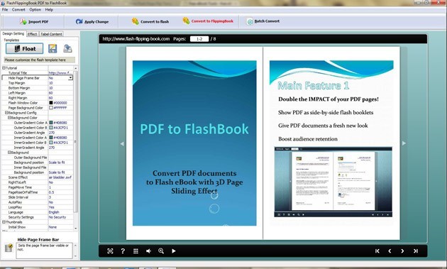 FlashFlippingBook PDF to Flashbook 1.0