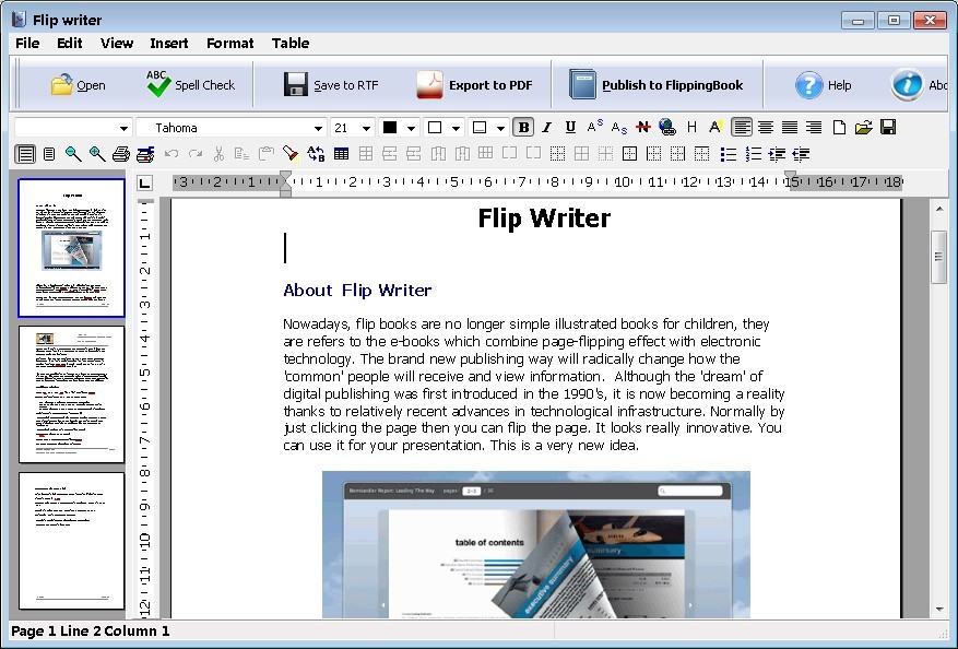 Flip Writer Standard 2.1