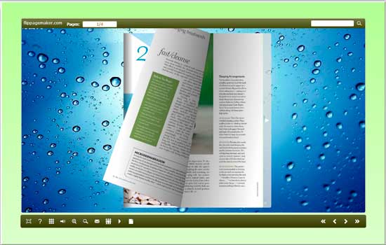 FlipBook Creator Themes Pack - Droplet 1.0